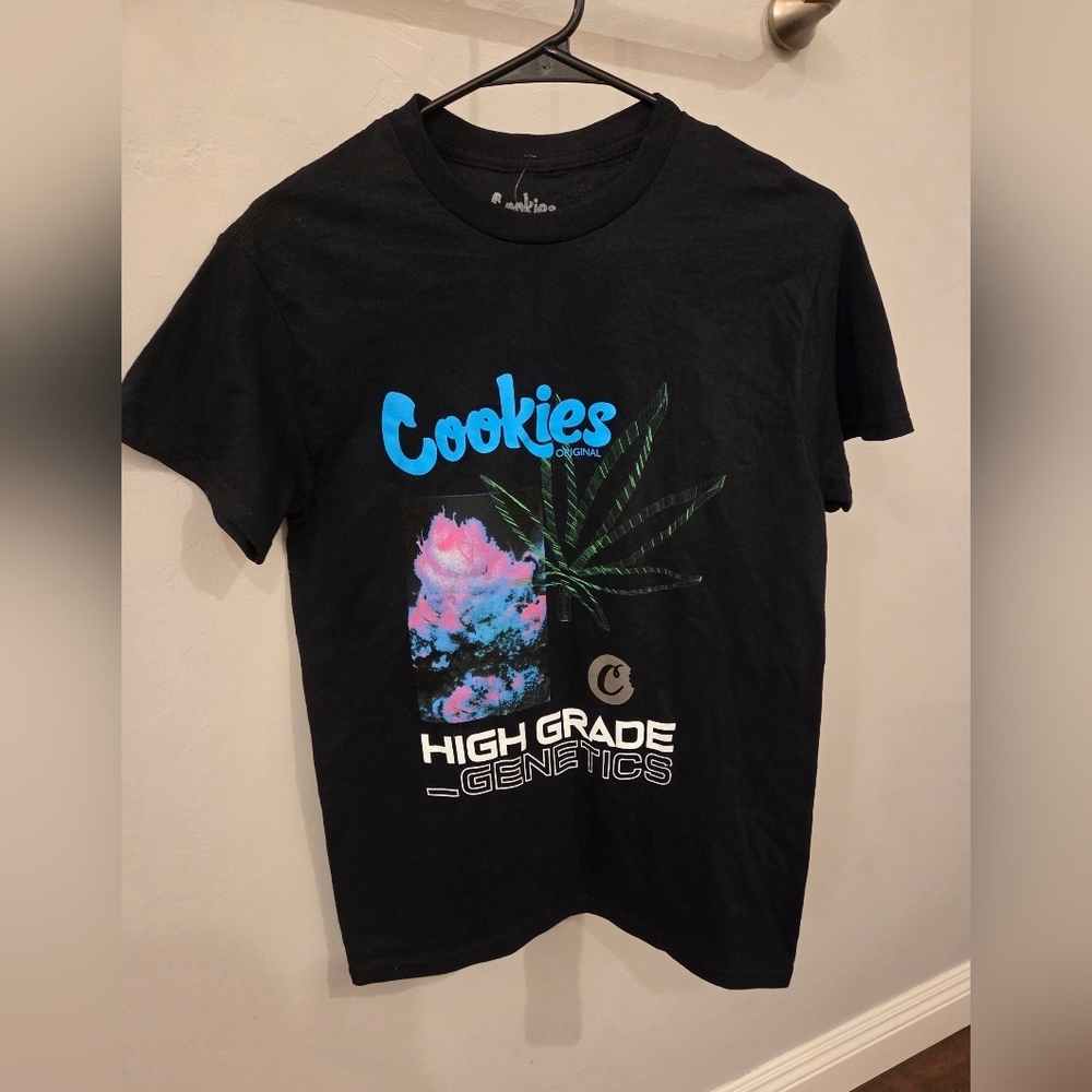 Cookies Black Graphic Tee - Short Sleeve